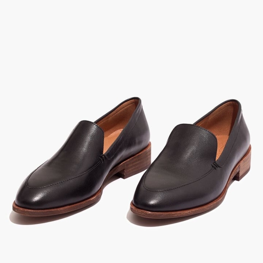 Madewell Frances Black Loafers